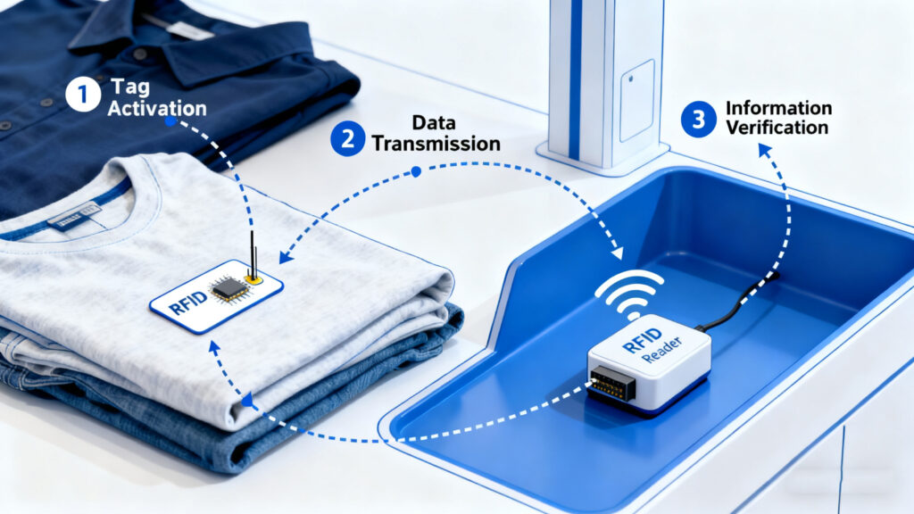 RFID Checkout,Redefining the Way We Pay 1 how RFID tags communicate with rfid reader