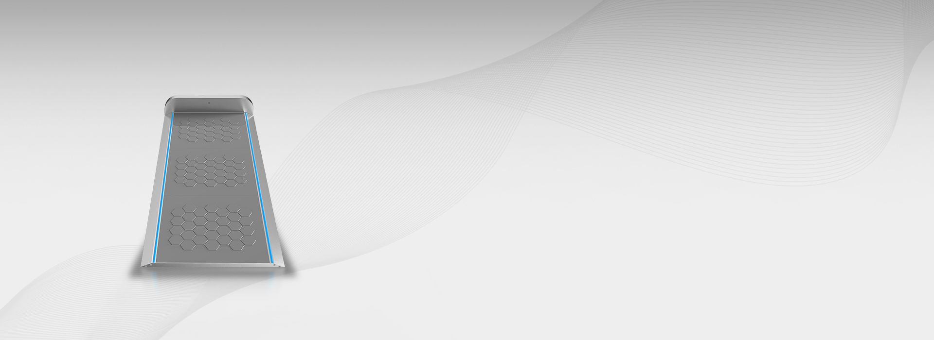 CK-T2  INDUSTRIALFLOOR-STEP RFID GATE（images 1）