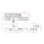 CK-TP2A RFID tunnel channel machine size