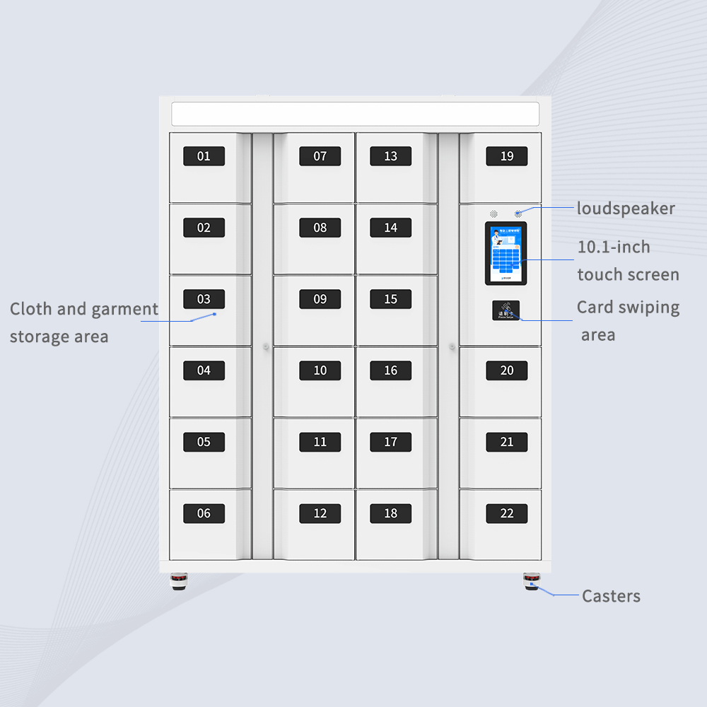 RFID in Hospital Linen Management — With Cykeo CK-G2224 Smart Linen Cabinet（images 2）