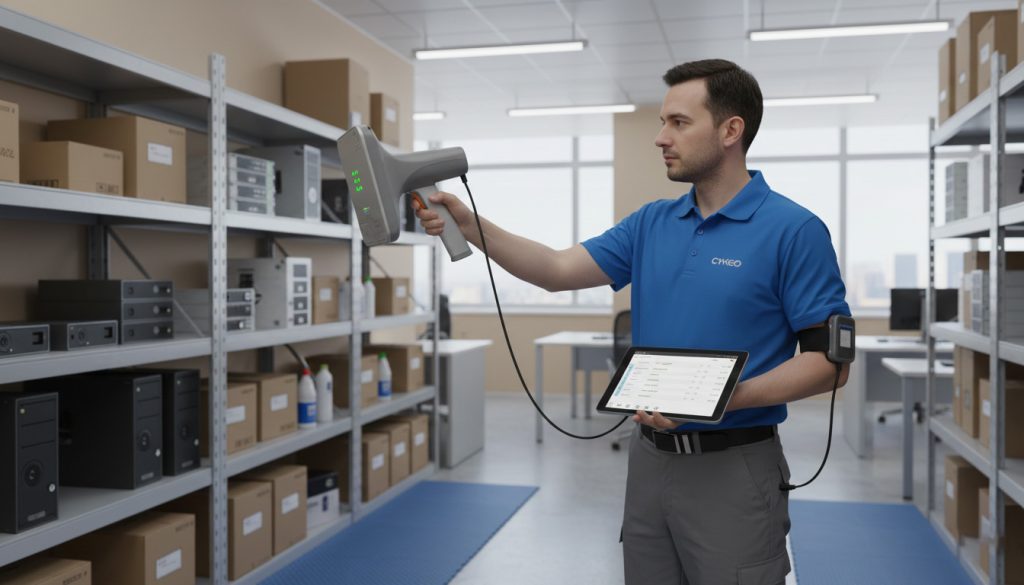 CYKEO CK-B9 RFID Bluetooth Scanner for Real Software Projects 2 Asset management using CK-B9 bluetooth RFID scanner