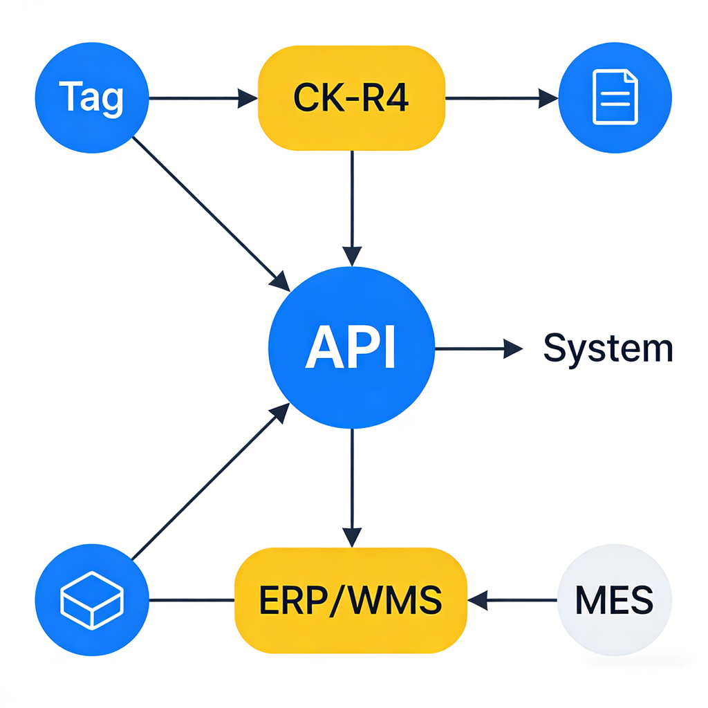 API & System Integration Diagram