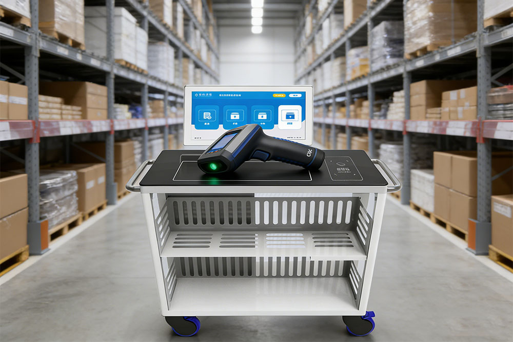 UHF RFID Inventory Scanner Cart: Make Inventory...