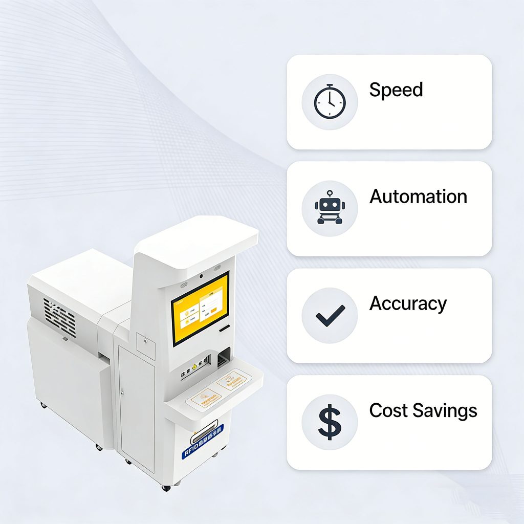 CK-DP10 RFID Benefits in Libraries