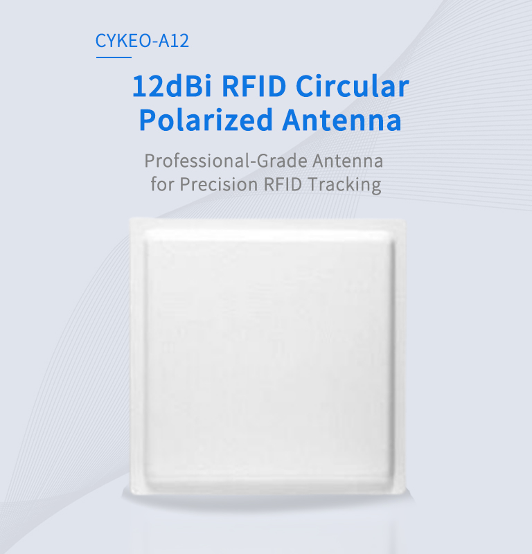 CYKEO-A12 12dBi RFID Circular Polarized Antenna（images 2）