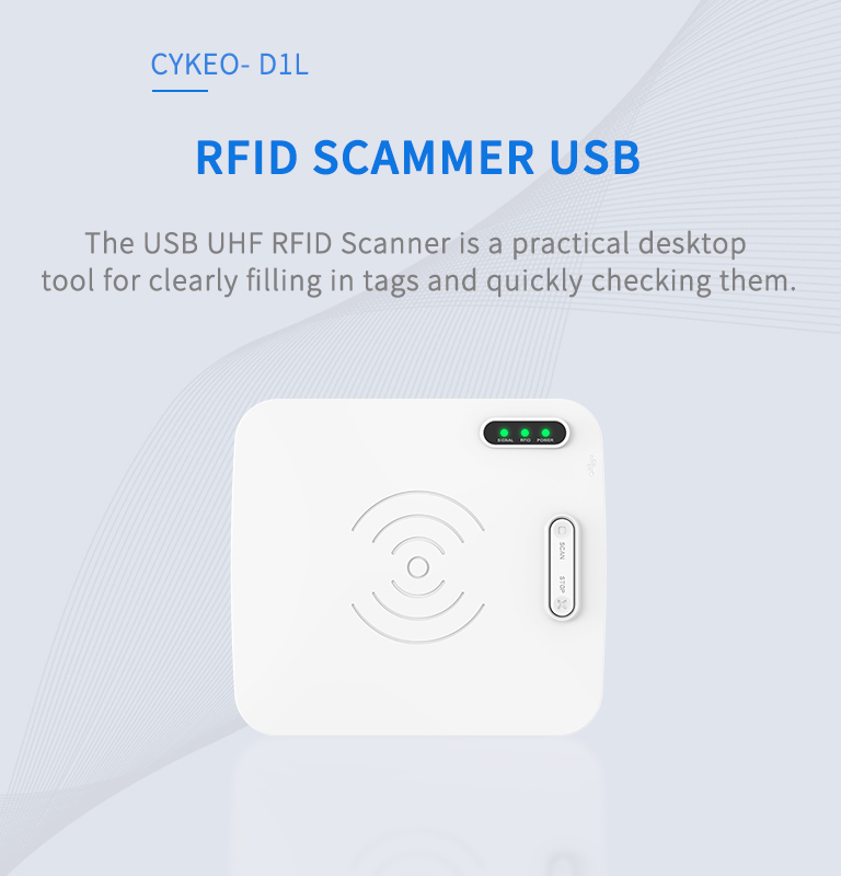 &nbsp;CYKEO-D1L RFID scanner USB（images 2）