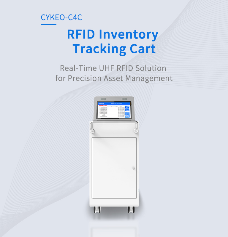 CYKEO-C4C RFID Inventory Tracking Cart（images 2）