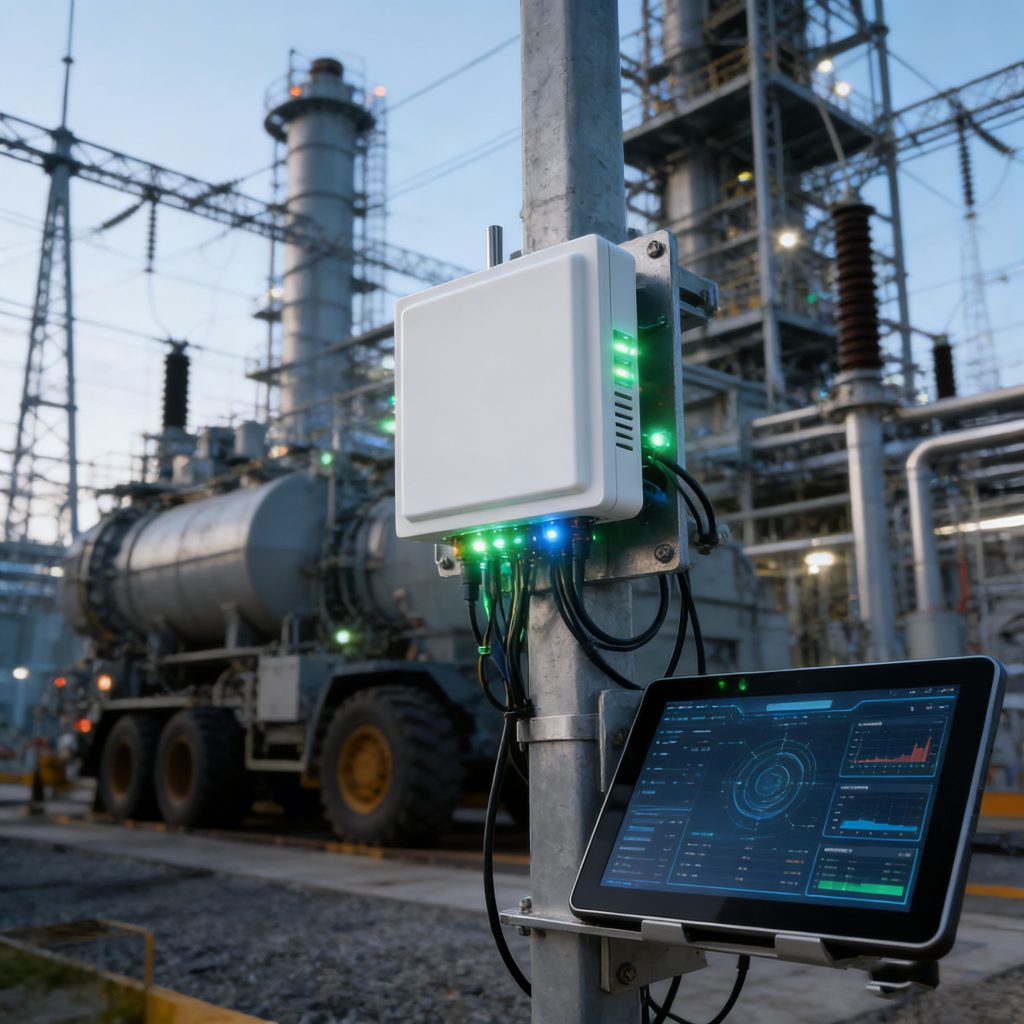 Energy Sector Equipment Monitoring via RFID