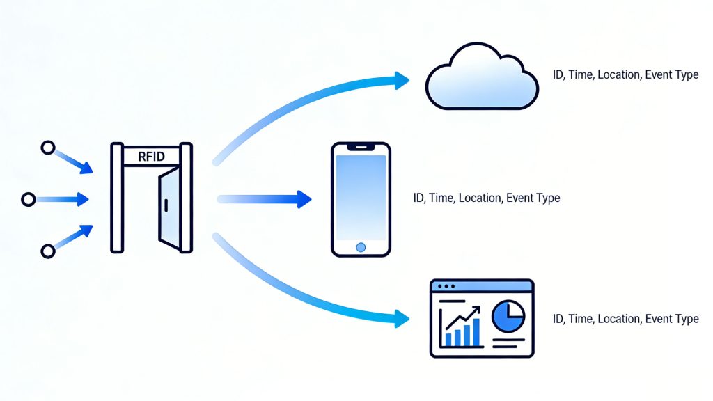 RFID Door Data in Action: From Scan to Cloud & Apps