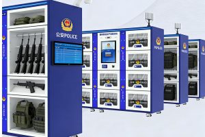 RFID Police Equipment Cabinet for High-Security...