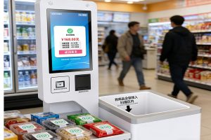 UHF RFID Self-Checkout Kiosk Designed for Unman...