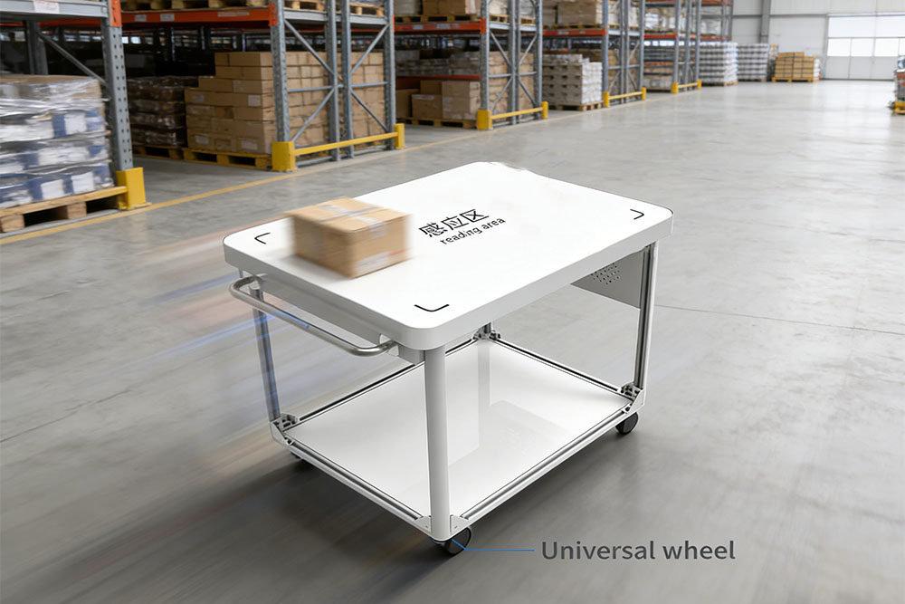 Real-Time Inventory Tracking in a Warehouse with CK-D7 RFID Cart