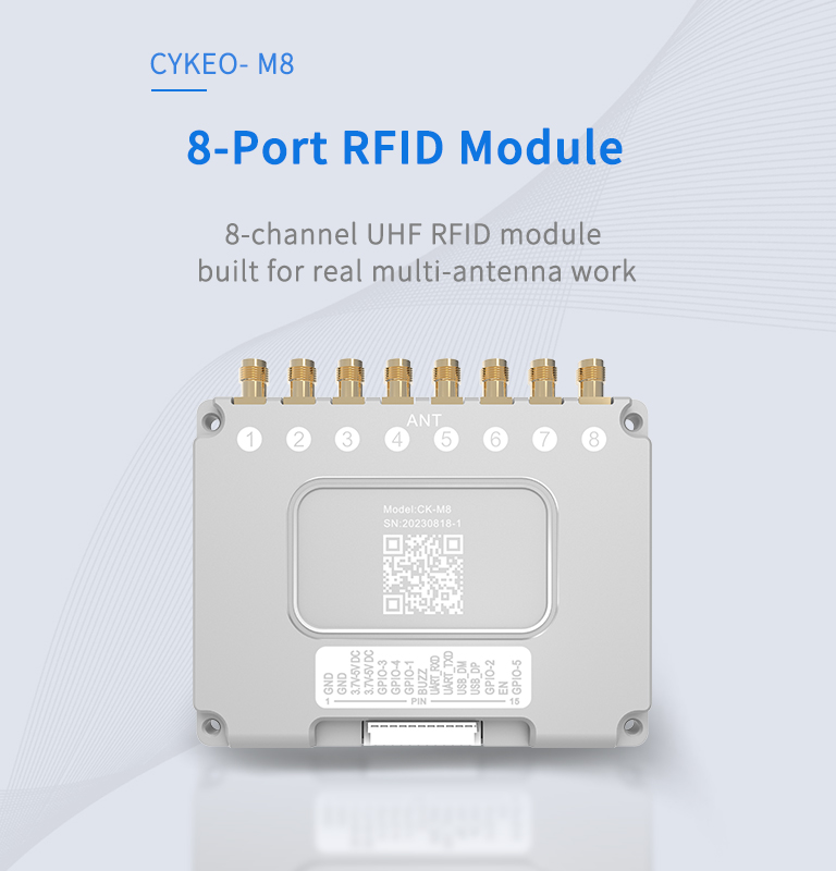 CYKEO-M8 8-port RFID Module（images 2）