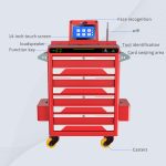 CYKEO-GTC4A Multi-drawer RFID Tool Cart（images 4）