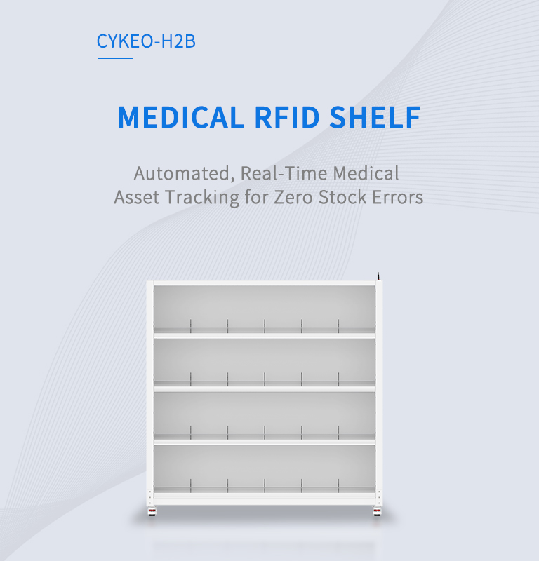 CYKEO-H2B MEDICAL RFID SHELF 2 CYKEO-H2B MEDICAL RFID SHELF(images 2)