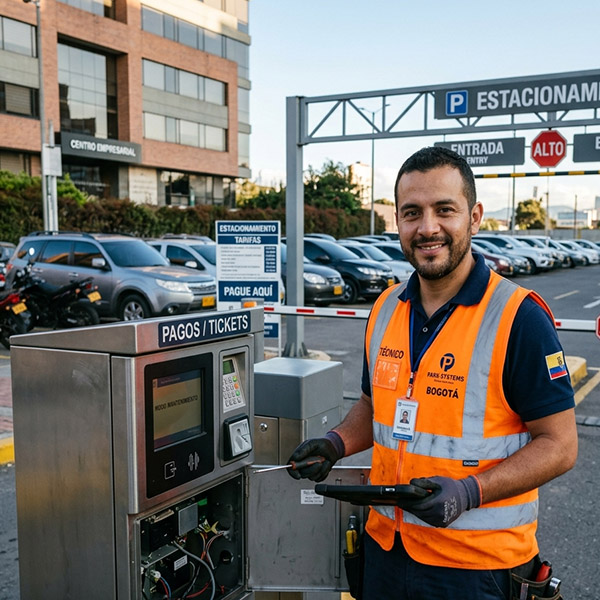Latin American RFID installation technician portrait