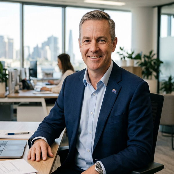 Australian procurement manager headshot