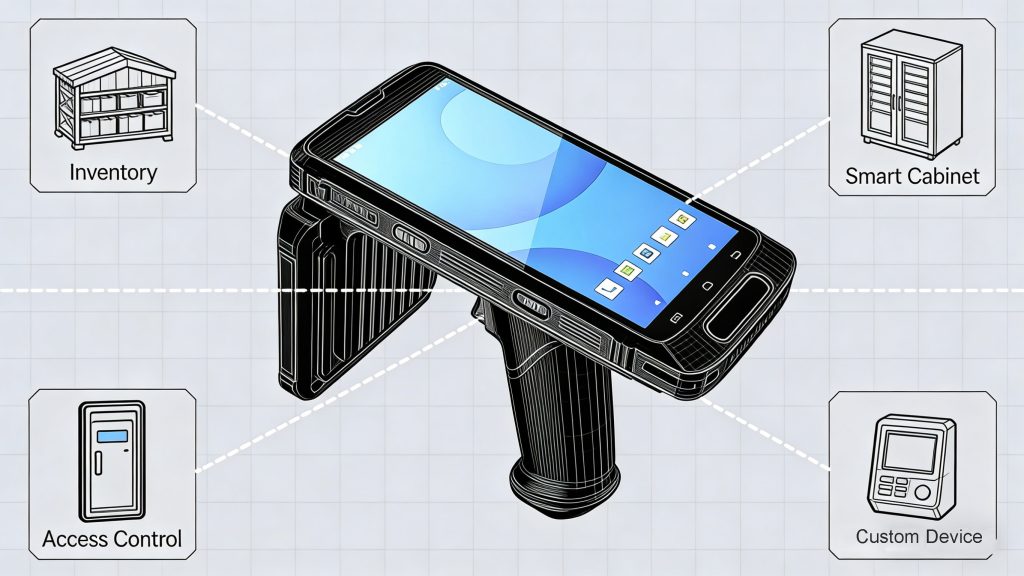 Handheld RFID reader integration use cases