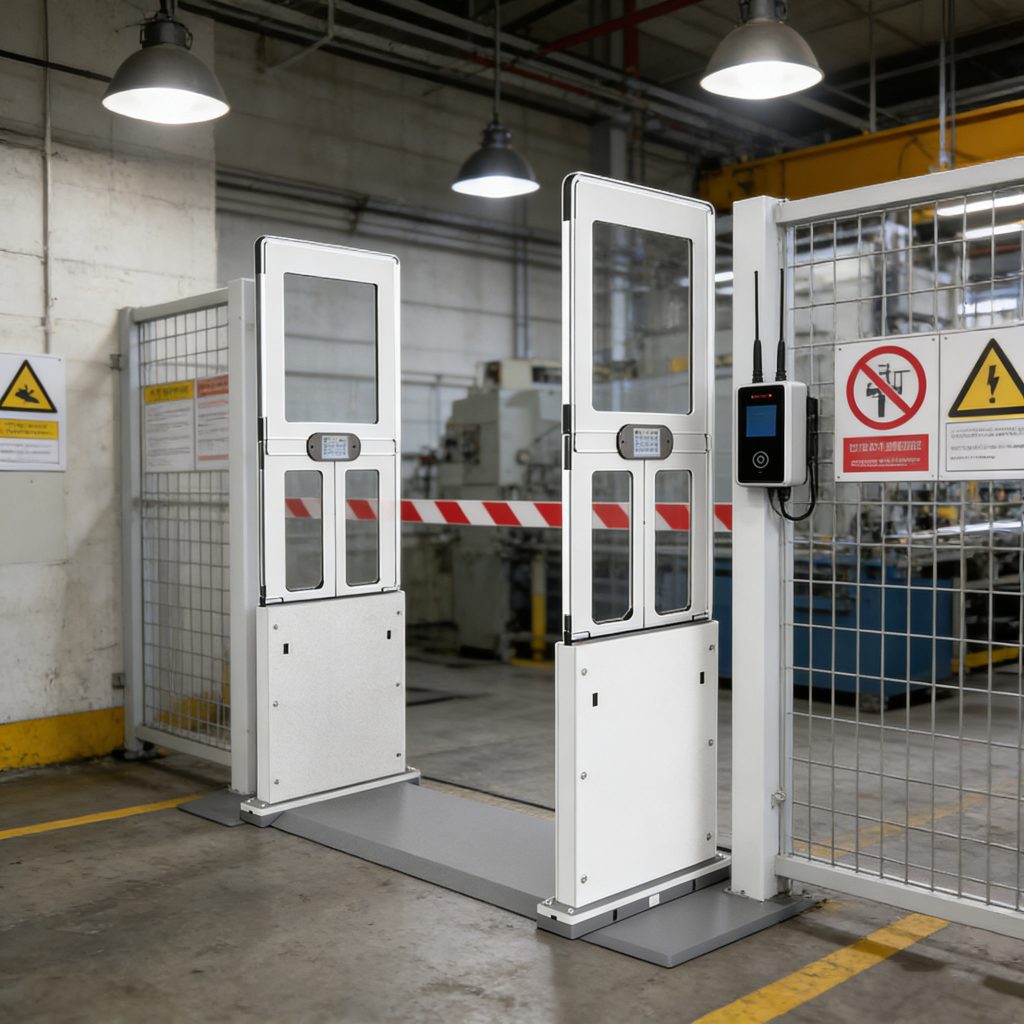 RFID access control system used in industrial factory access management