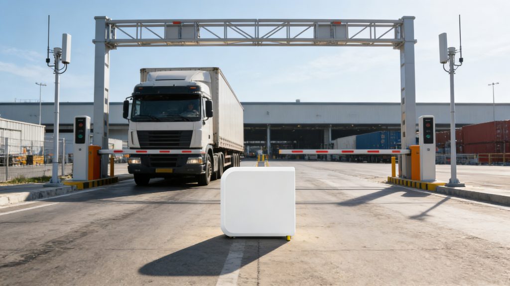 Long-Range RFID Reader for Logistics Gate and Vehicle Identification