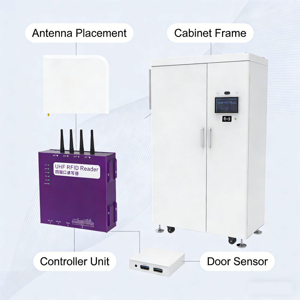 RFID Smart Cabinet Hardware Architecture