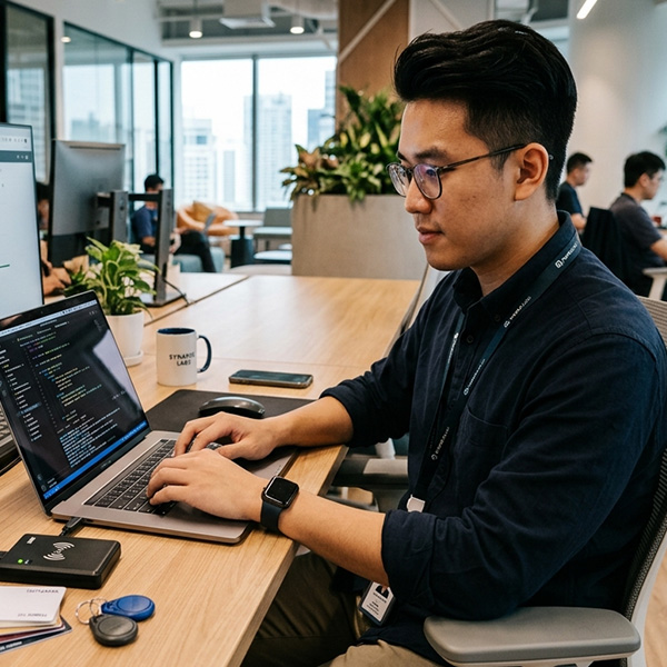 Singapore developer using CYKEO RFID readers for application testing