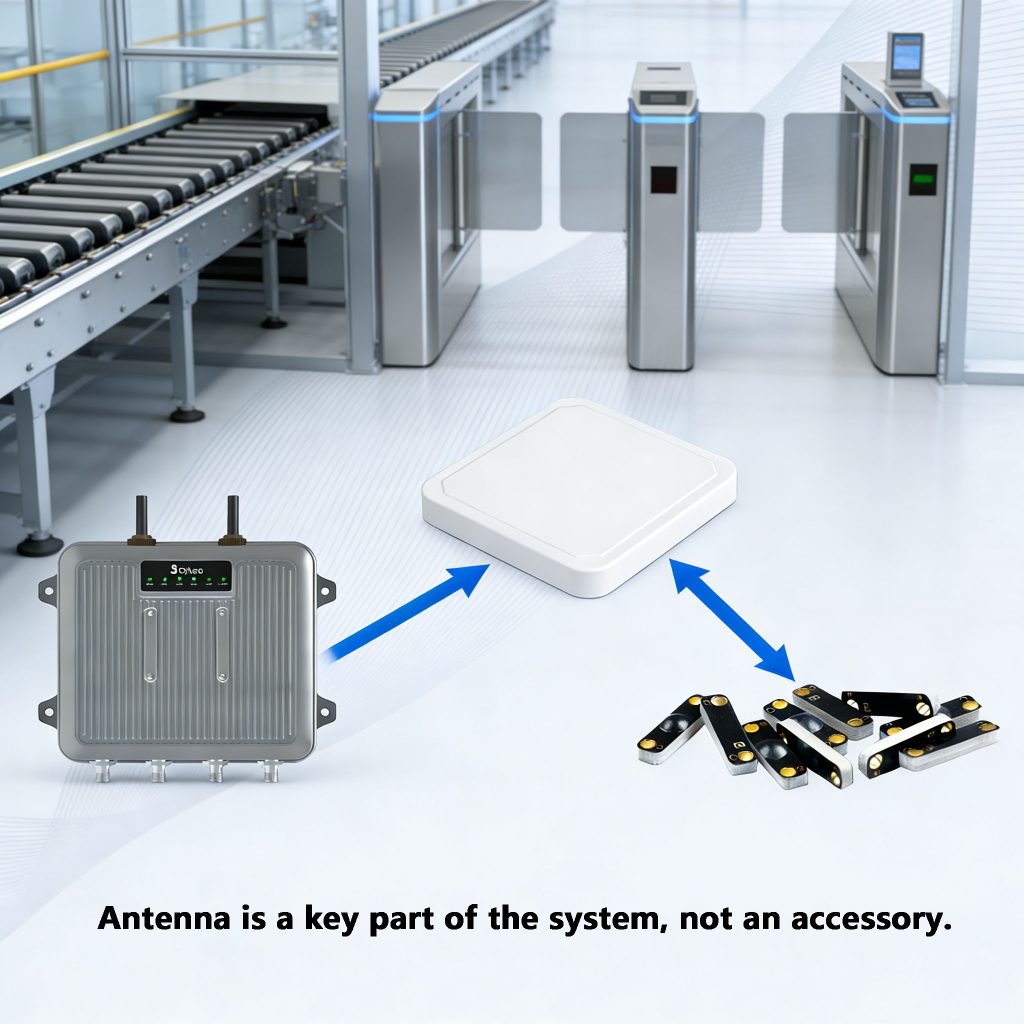 RFID System Integration with CK-A5 5dBi Antenna