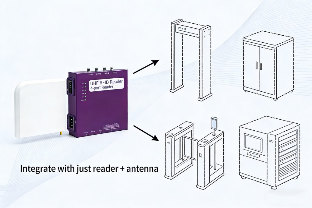 RFID access control integration for OEM products