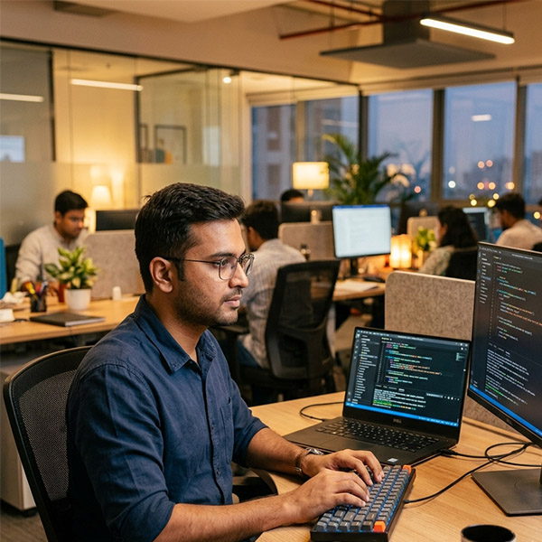Indian RFID software developer hospital system portrait