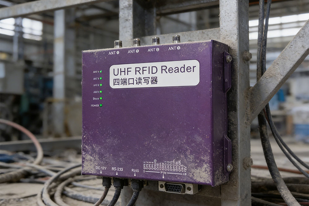 UHF RFID Reader Operating in Harsh Industrial Environments