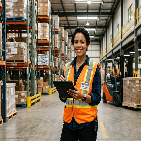Logistics operations leader improving warehouse efficiency with RFID tunnel solution