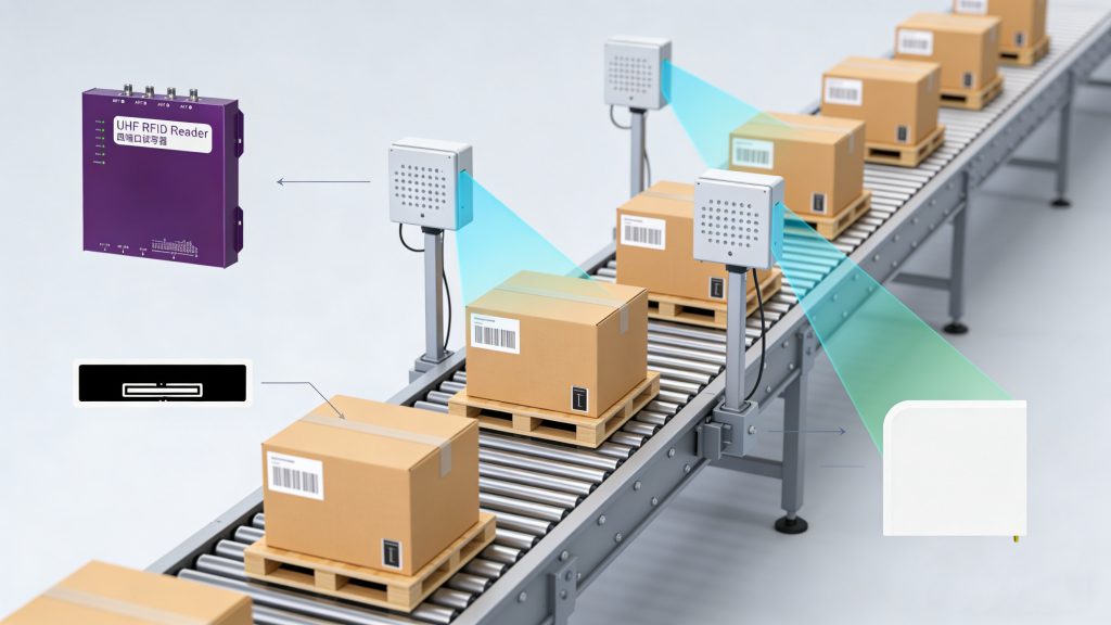 Long-Range Industrial RFID Reader,Every RFID Integrator Need（images 1）