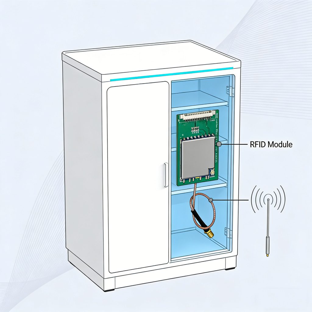 Simple Integration of RFID Reader Module And RFID Antennas