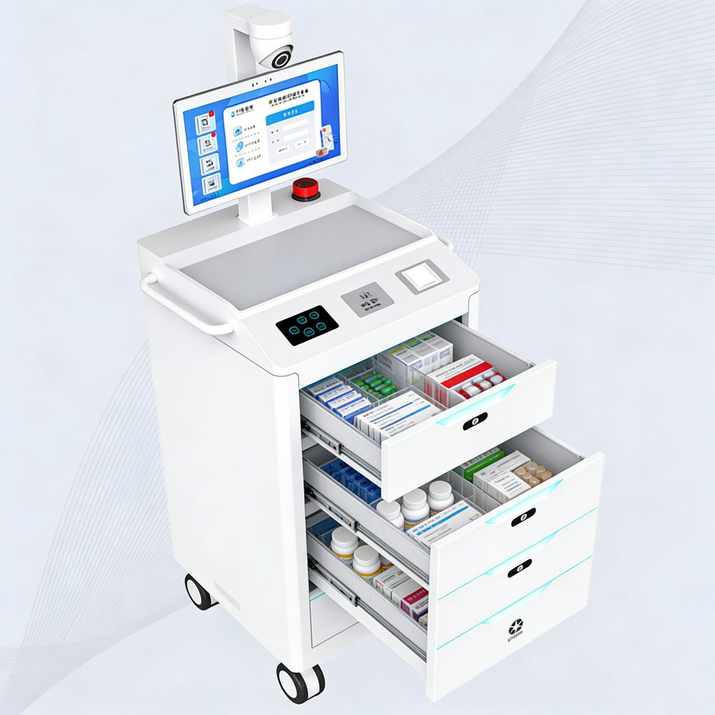 How To Simplifying RFID Pharmacy Security Cabinet Integration 2 Inside the RFID Pharmacy Security Cabinet – Streamlined Medication Storage & Access Control