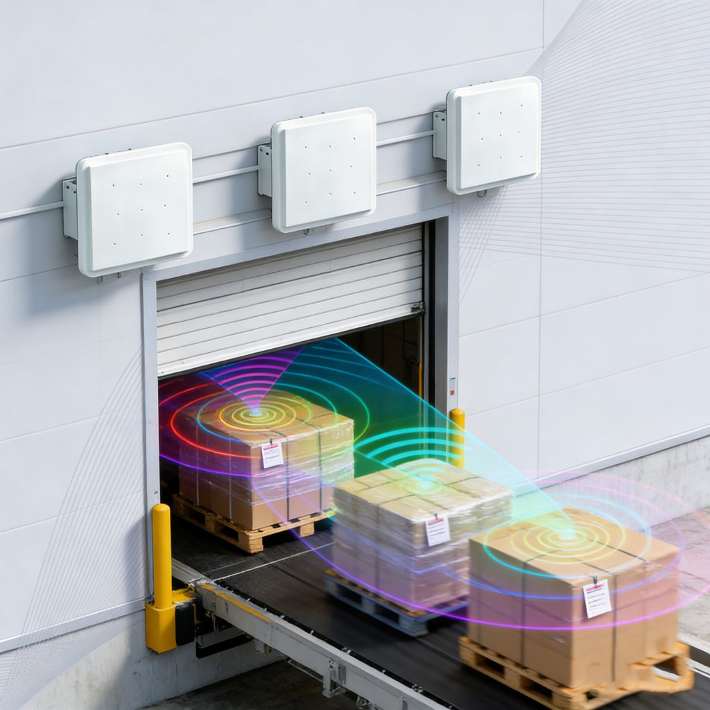 What Actually Causes UHF RFID Antenna Dead Zones in Warehouses? 2 Positioning antennas closer to the read path improves tag detection.