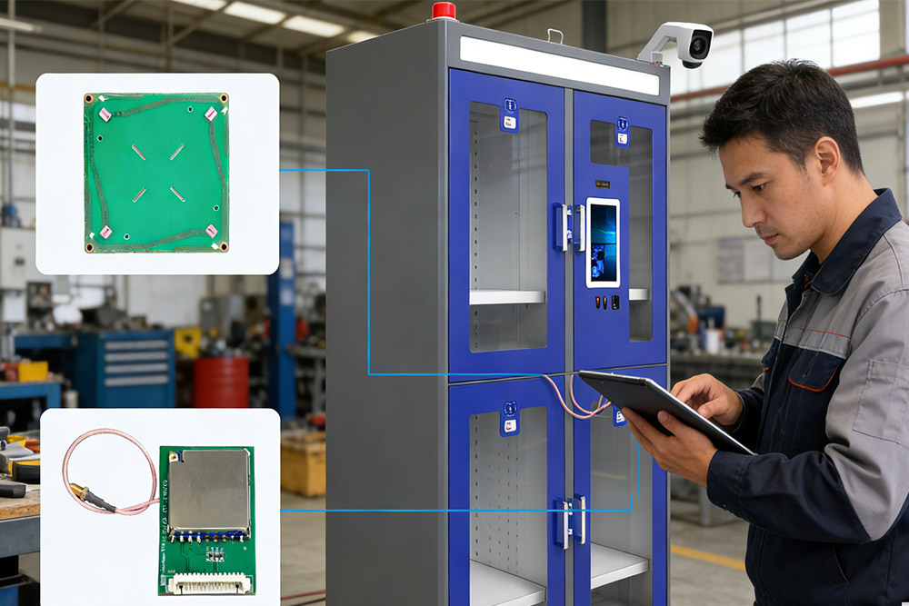 Integrating antennas and readers without rebuilding the system