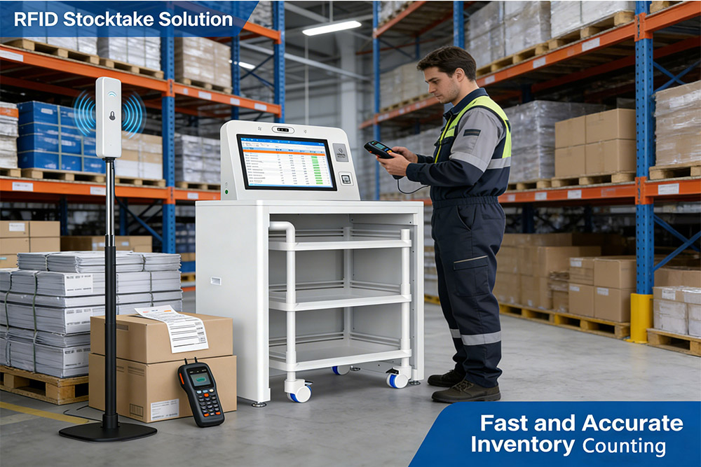 RFID Stocktake Solutions CK-DP13A Inventory Tra...