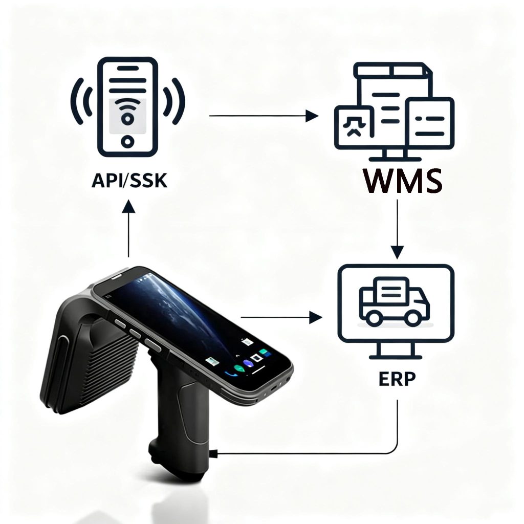 Handheld RFID Reader Integration with WMS and ERP