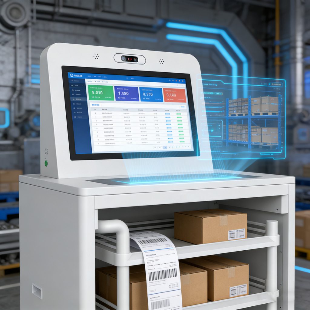 The CK-DP13A RFID Inventory Tracking Station reads hundreds of items in seconds and integrates with existing inventory systems.