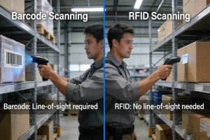 RFID vs Barcode for Inventory: Where the Real D...