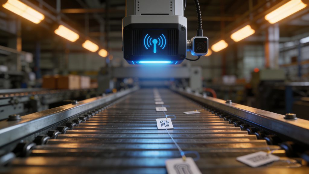 Uxiliary Equipment in RFID: Understanding General Purpose Input/Output (GPIO) Devices 2 RFID reader triggered by sensor using GPIO in conveyor system