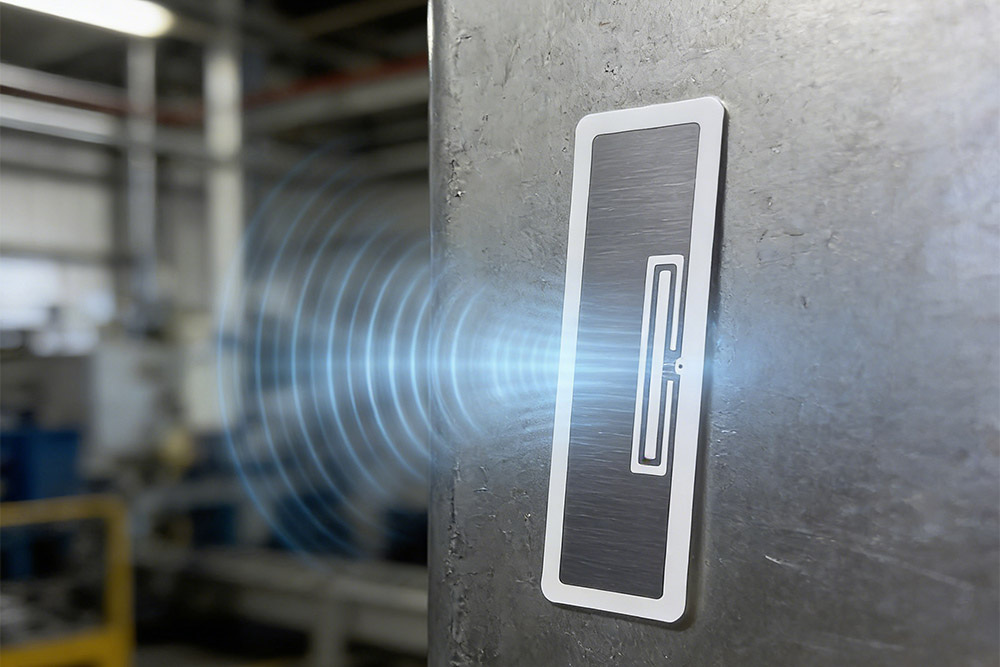 standard rfid tag not working on metal surface with weak signal