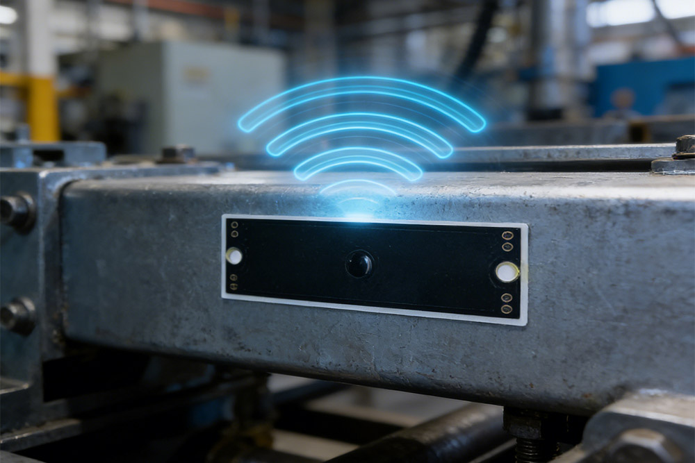 on metal rfid tag working reliably on steel surface with strong signal