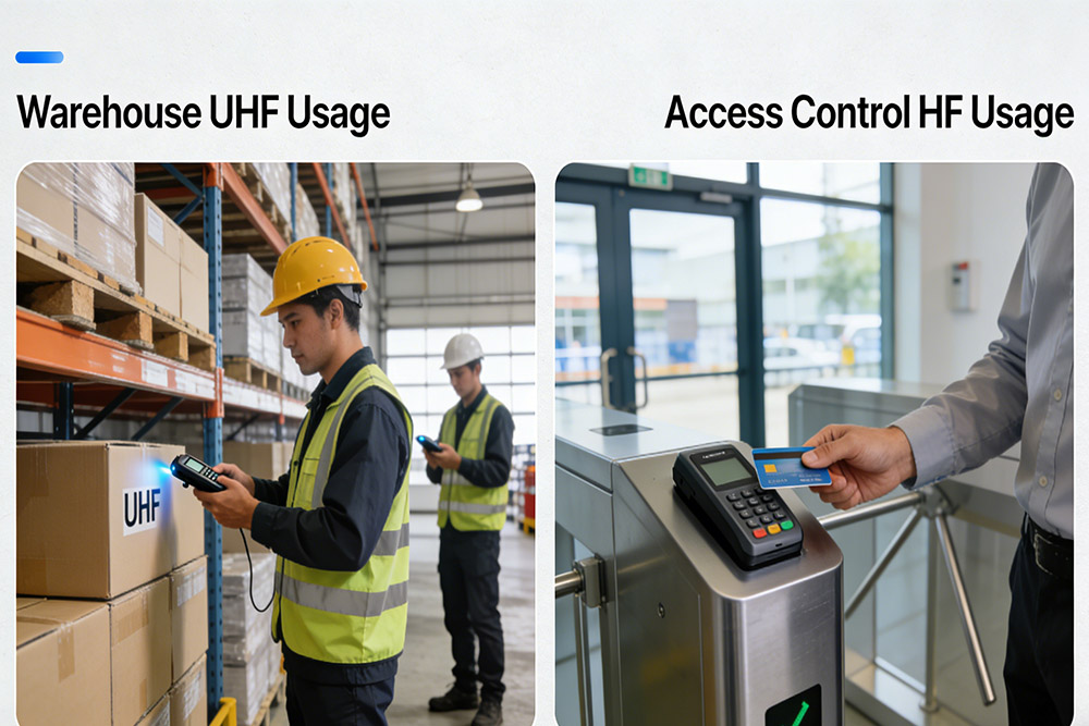 UHF vs HF Anti Metal RFID Tags: Real Differences That Actually Matter 2 uhf vs hf anti metal rfid tag real applications