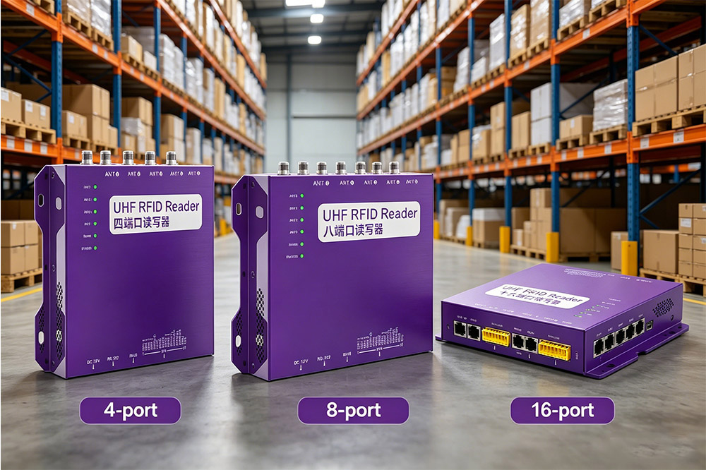 4-Port vs 8-Port vs 16-Port UHF RFID Readers: W...