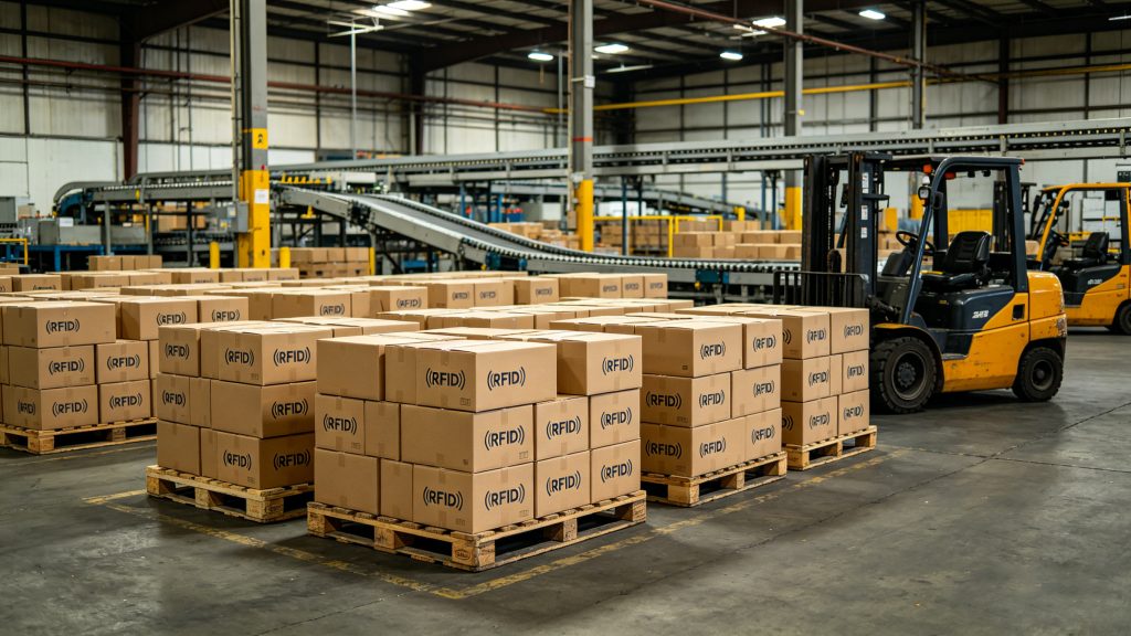 rfid symbol: What Does an RFID Symbol Really Mean? 2 rfid symbol logistics packaging warehouse tracking