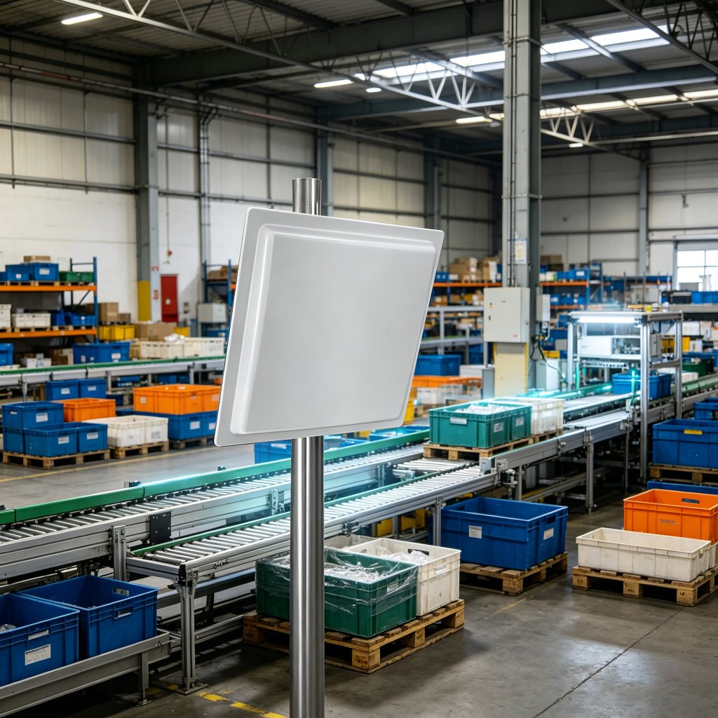manufacturing rfid tags 2 RFID tracking pallets in manufacturing warehouse