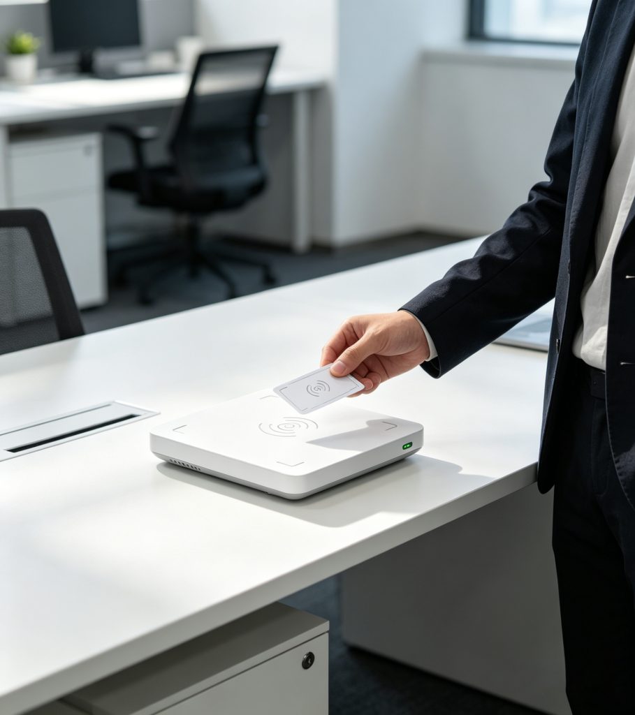 how to read an rfid tag using desktop reader platform