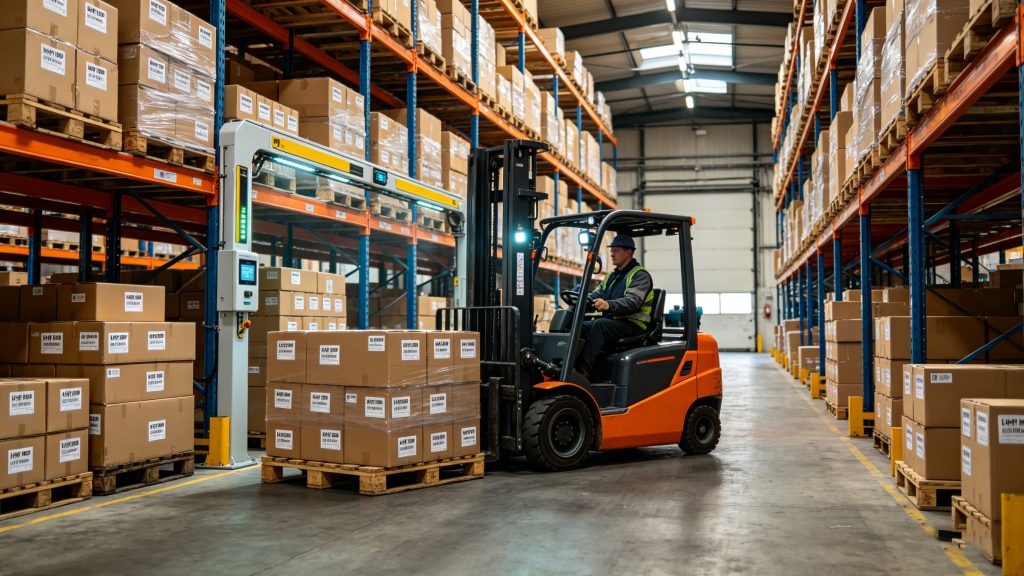 uhf rfid label: How It Works in Real Tracking Environments 1 uhf rfid label on cartons warehouse tracking