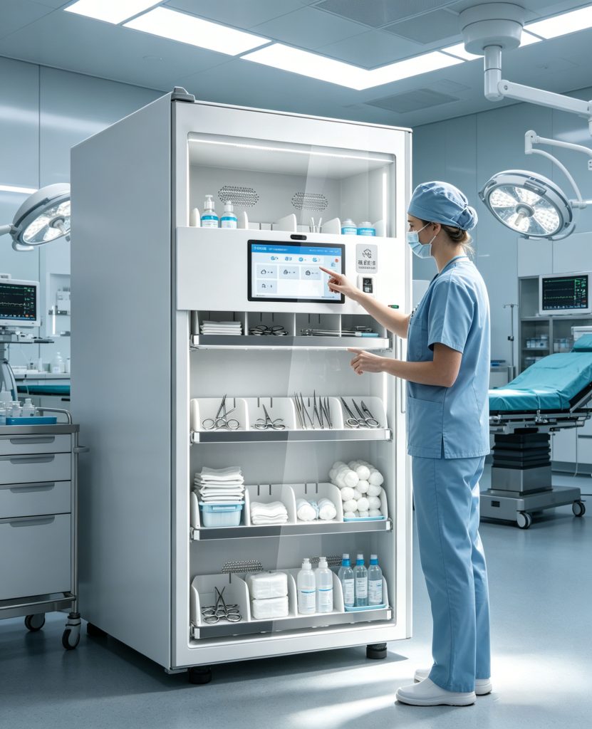 rfid medical: How RFID Transforms Healthcare Inventory Management 1 rfid medical cabinet in hospital operating room